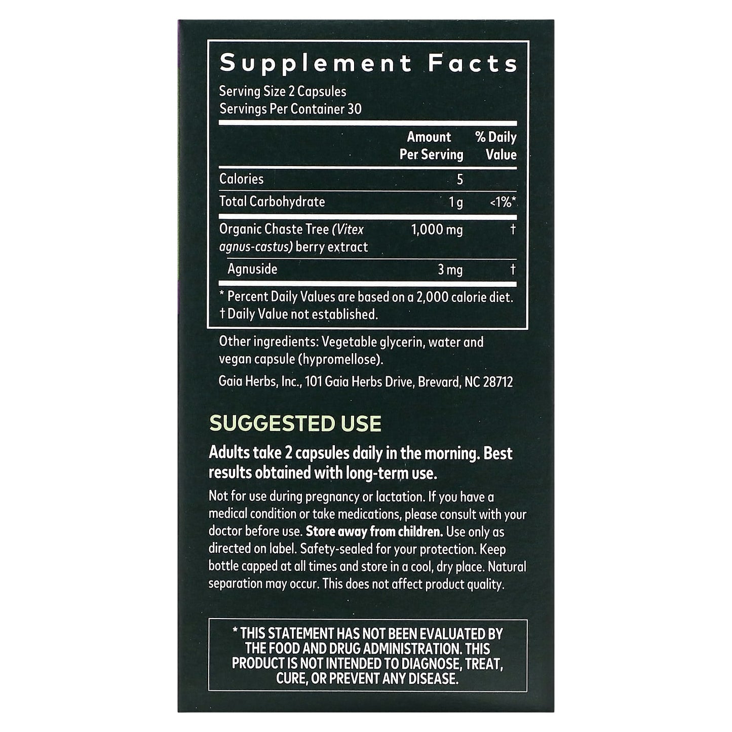 Gaia Herbs, Vitex Berry for Women, 60 Vegan Liquid Phyto-Caps 1