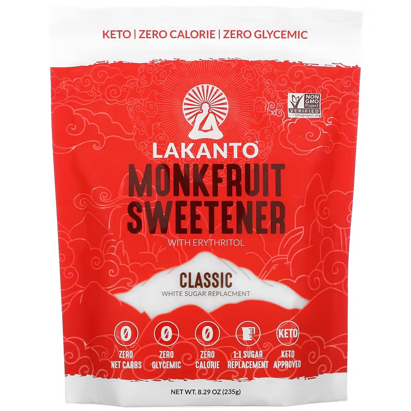 Lakanto Monkfruit Sweetener with Erythritol